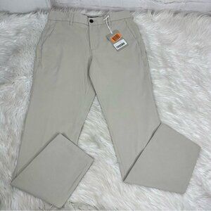 Everlane Uniform Mens NWT Stone The Performance Chino Fit Career Pant W30-32/L30